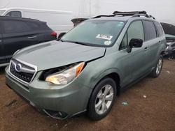 Vehiculos salvage en venta de Copart Elgin, IL: 2014 Subaru Forester 2.5i Premium