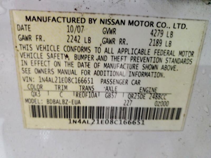 2008 Nissan Altima 2.5