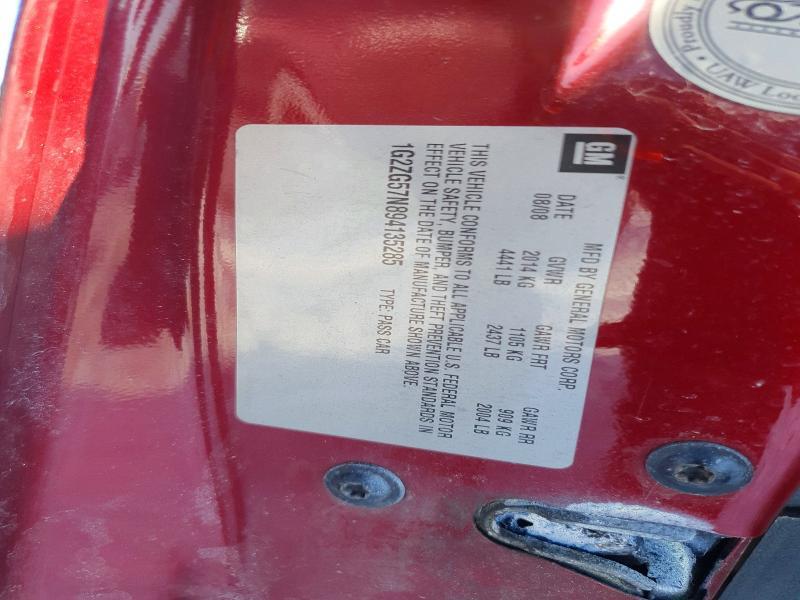 2009 Pontiac G6