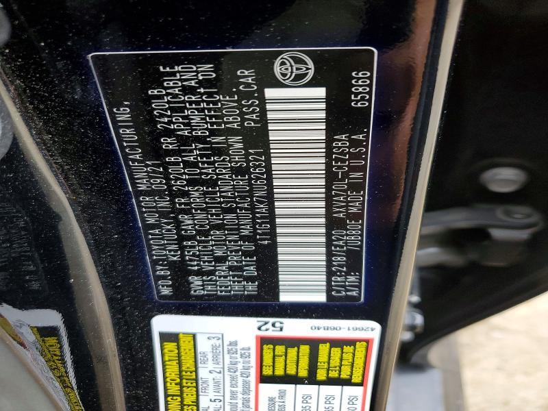 2022 Toyota Camry se