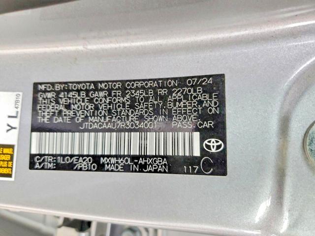 2024 Toyota Prius xle