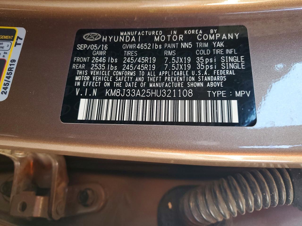 2017 Hyundai Tucson Limited