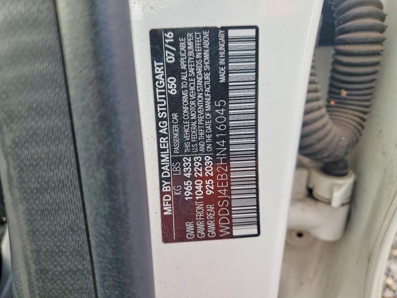 2017 Mercedes-Benz Cla 250