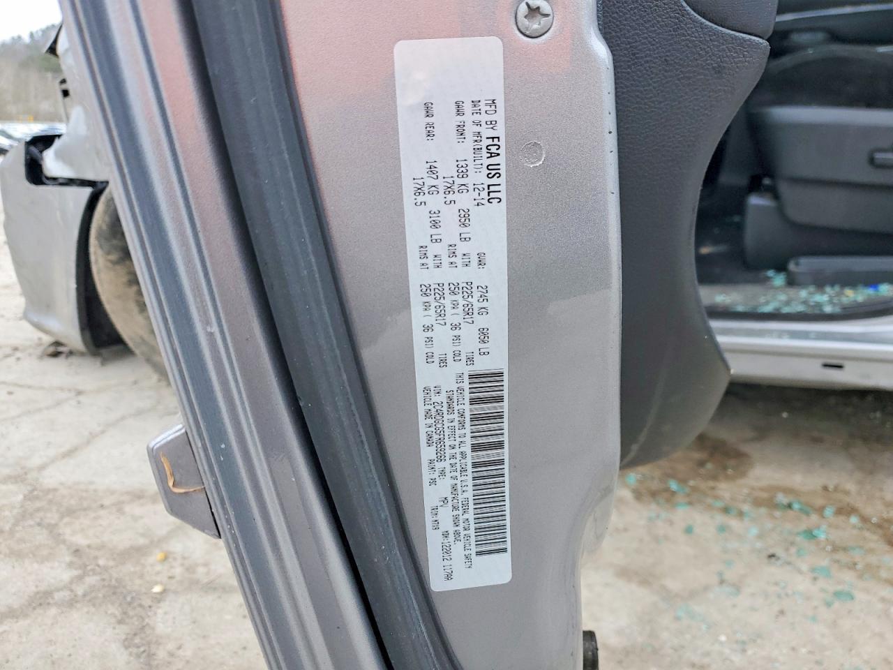 2015 Dodge 2015 Dodg Grand Caravan sxt