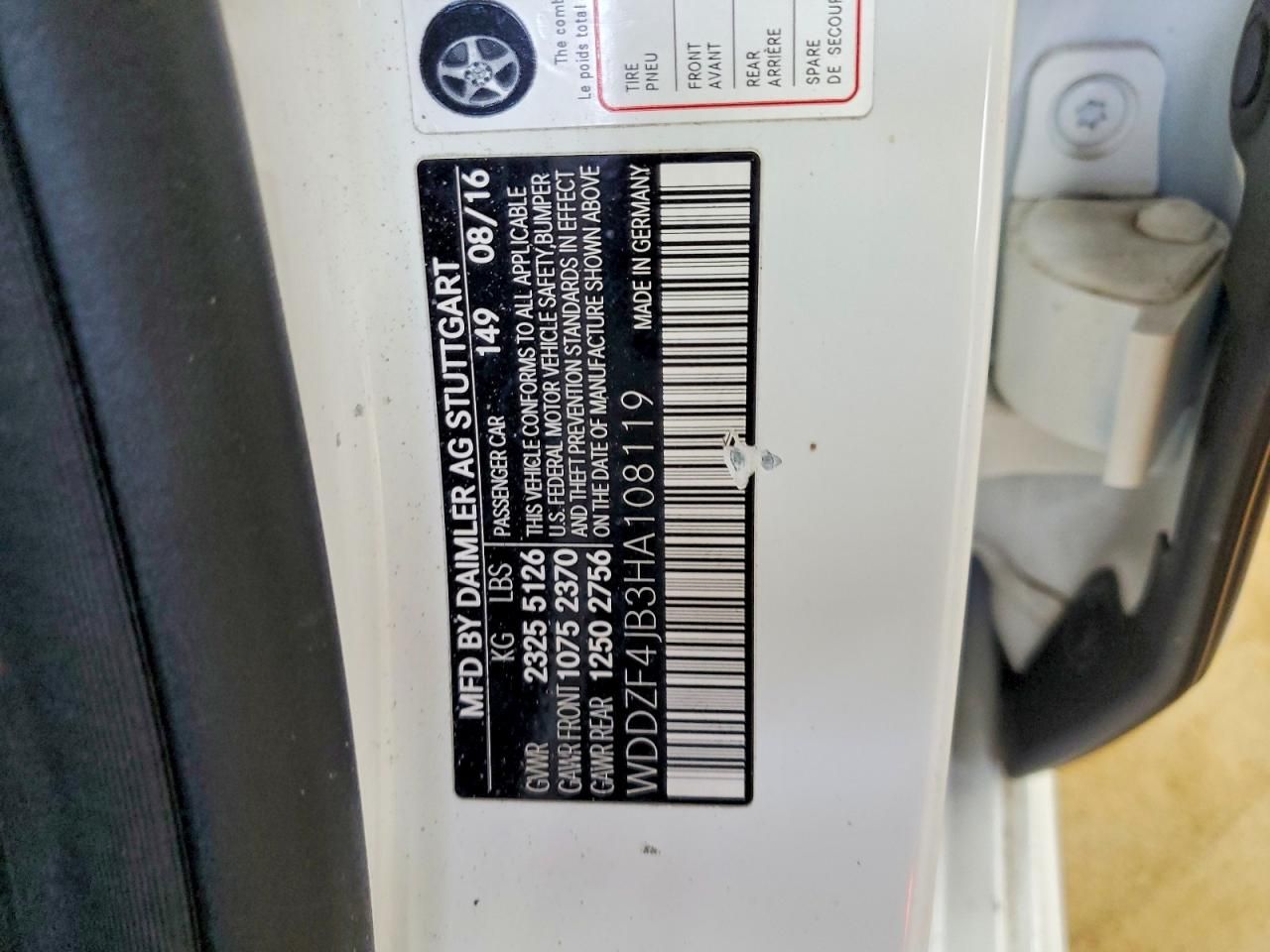 2017 Mercedes-Benz E 300