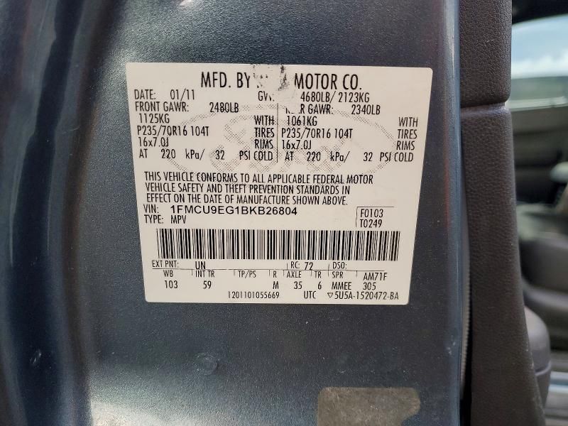 2011 Ford Escape Limited