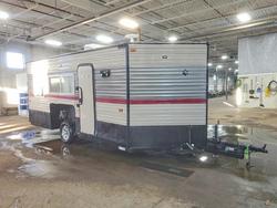 Salvage trucks for sale at Ham Lake, MN auction: 2019 5zt2ckecxky001495 Grey Wolf Fish House