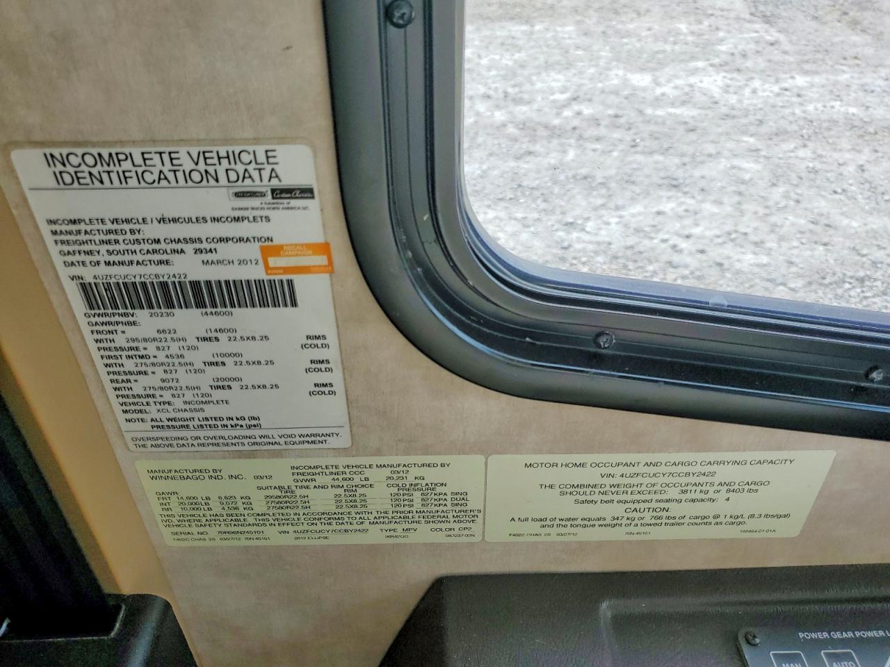 2017 Winnebago RV-RV