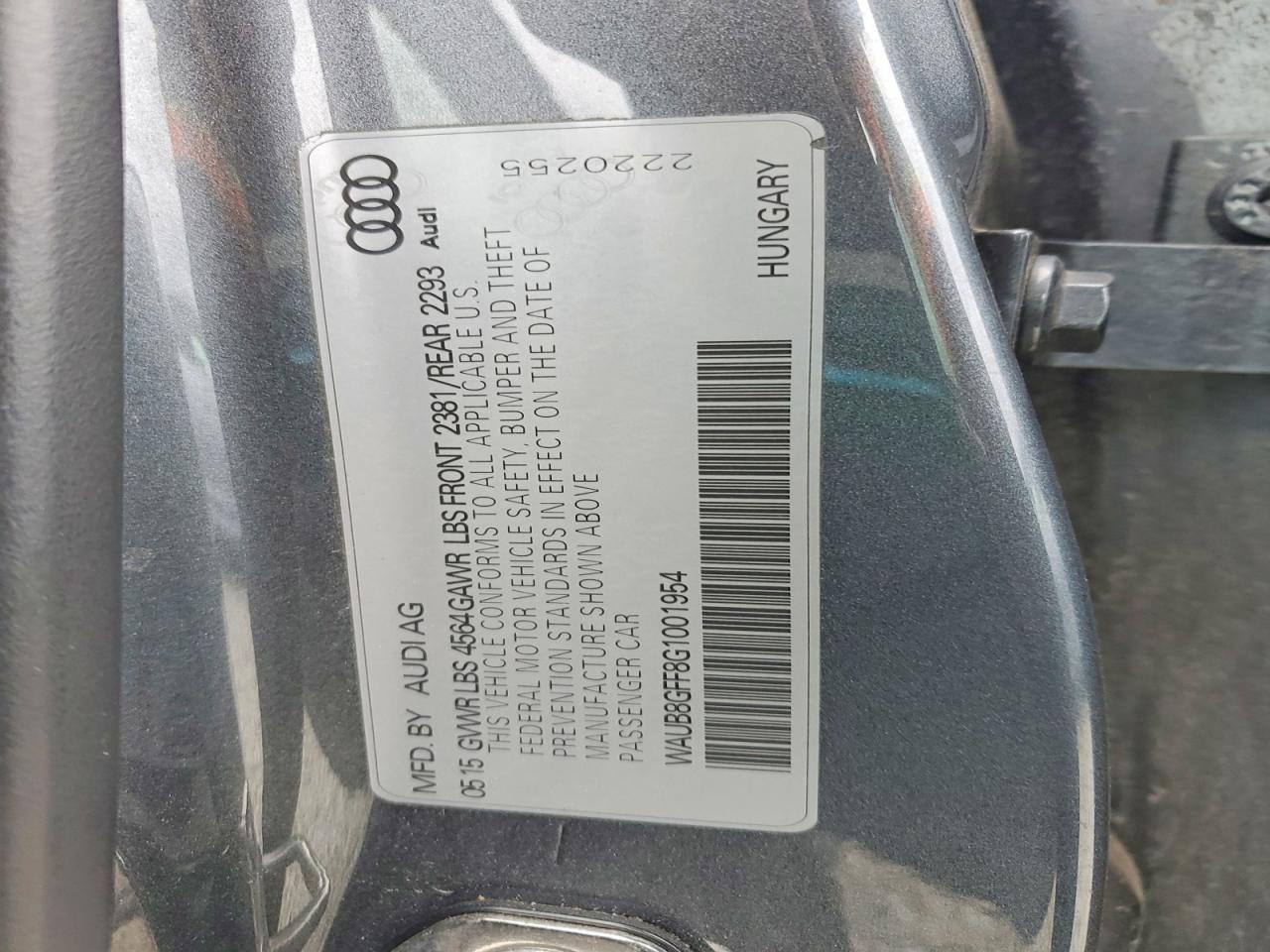 2016 Audi A3 Premium