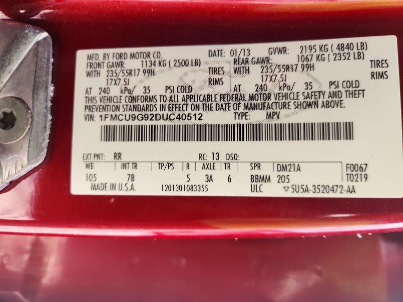 2013 Ford Escape se