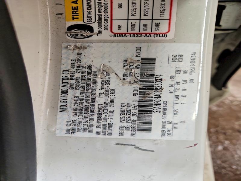 2011 Ford Fusion se