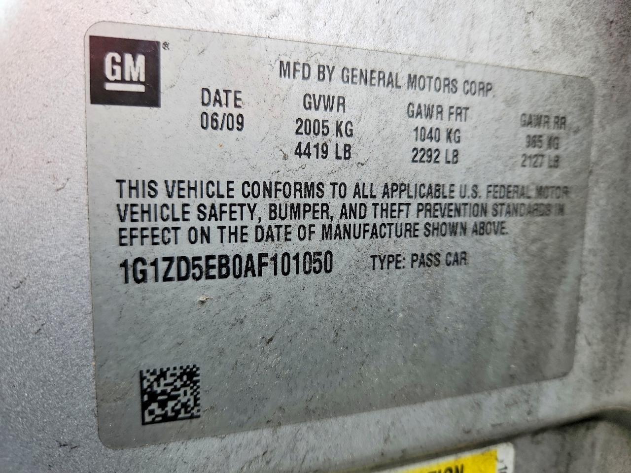2010 Chevrolet Malibu 2LT
