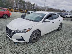 Nissan salvage cars for sale: 2021 Nissan Sentra sv