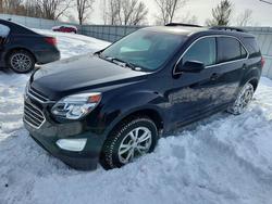 Chevrolet salvage cars for sale: 2017 Chevrolet Equinox lt