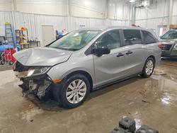 Honda salvage cars for sale: 2019 Honda Odyssey lx