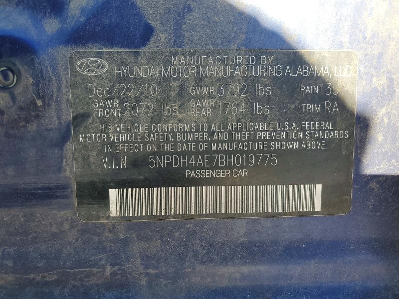 2011 Hyundai Elantra gls