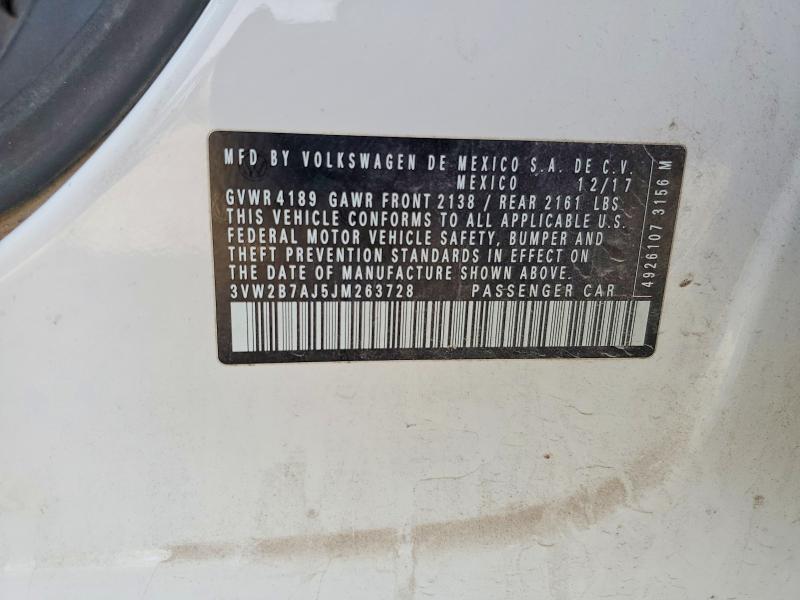 2018 Volkswagen Jetta s