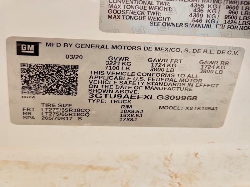 2020 GMC Sierra K1500