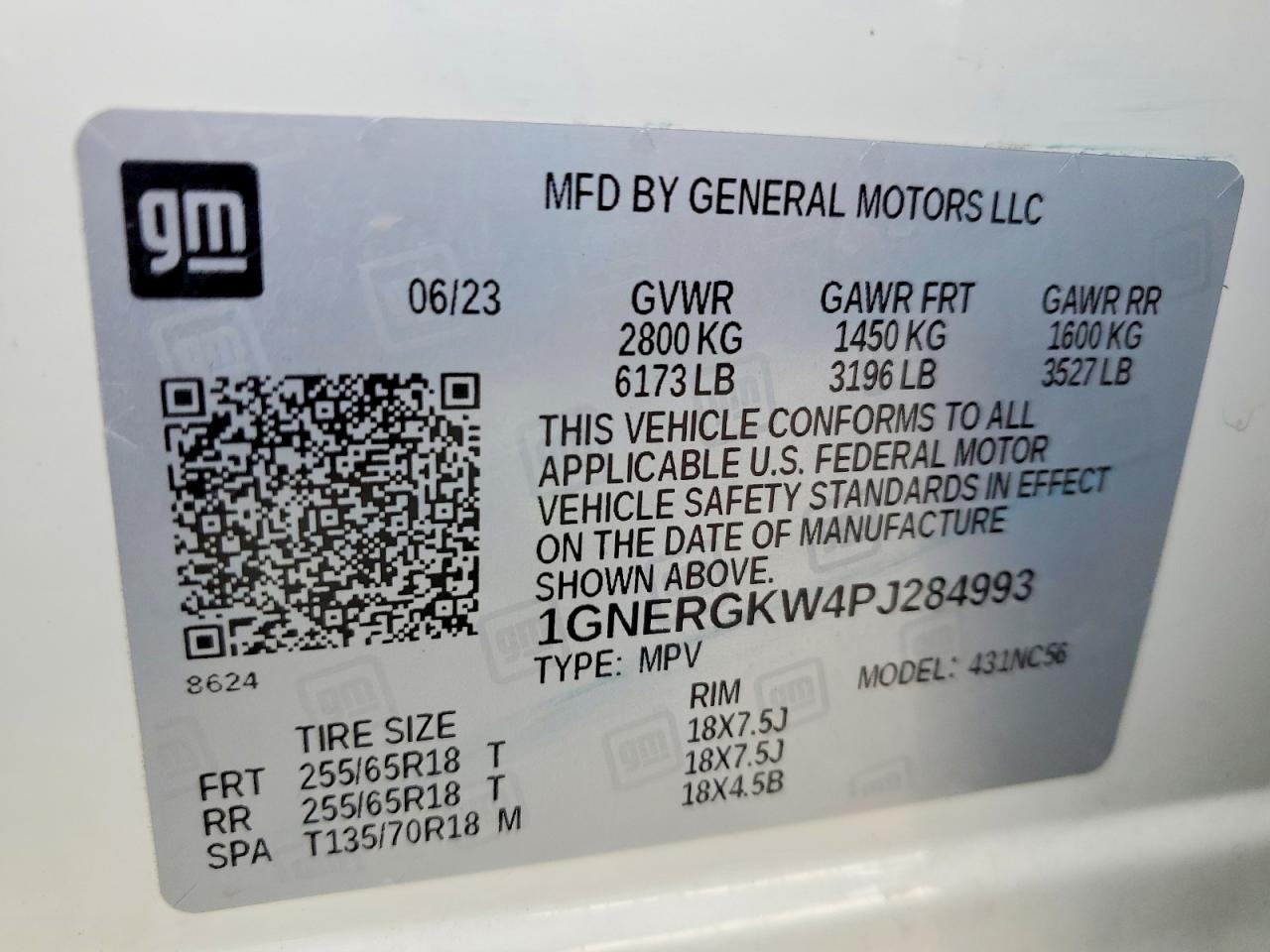 2023 Chevrolet Traverse lt