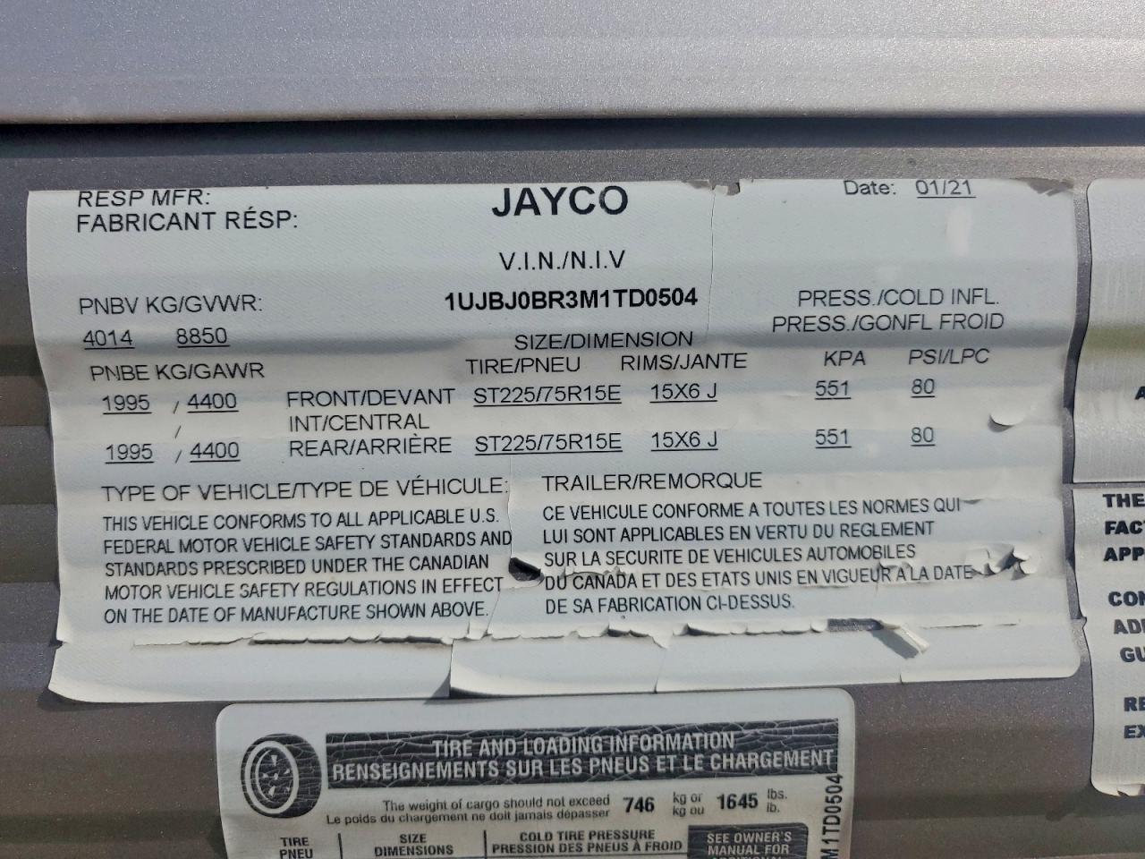 2021 Jayco JAY Flight Camper