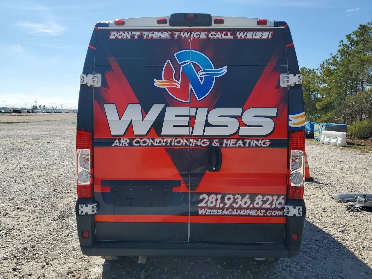 2021 Dodge RAM Promaster 2500 Utility / Service Van