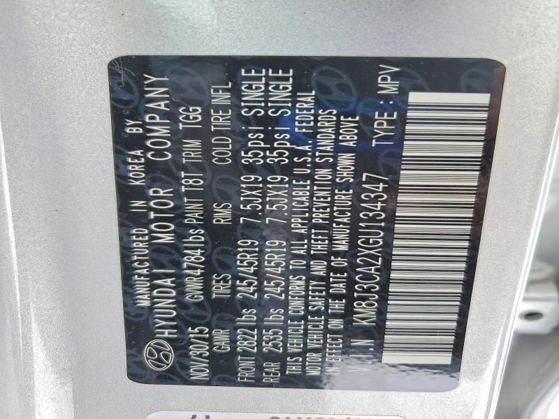 2016 Hyundai Tucson Limited