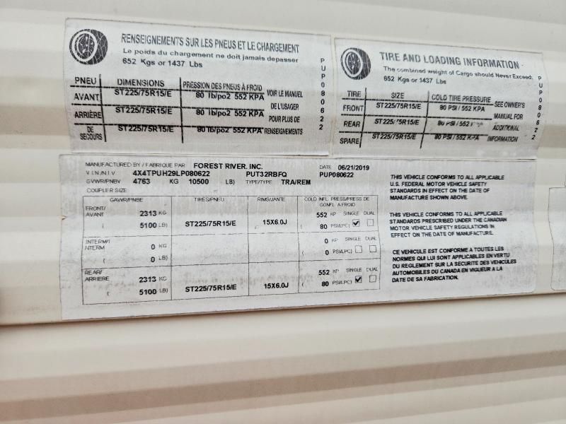 2020 Wildwood 2020 Forest River Puma Camper