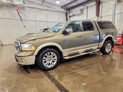 Salvage trucks for sale at Franklin, WI auction: 2014 Dodge RAM 1500 Longhorn