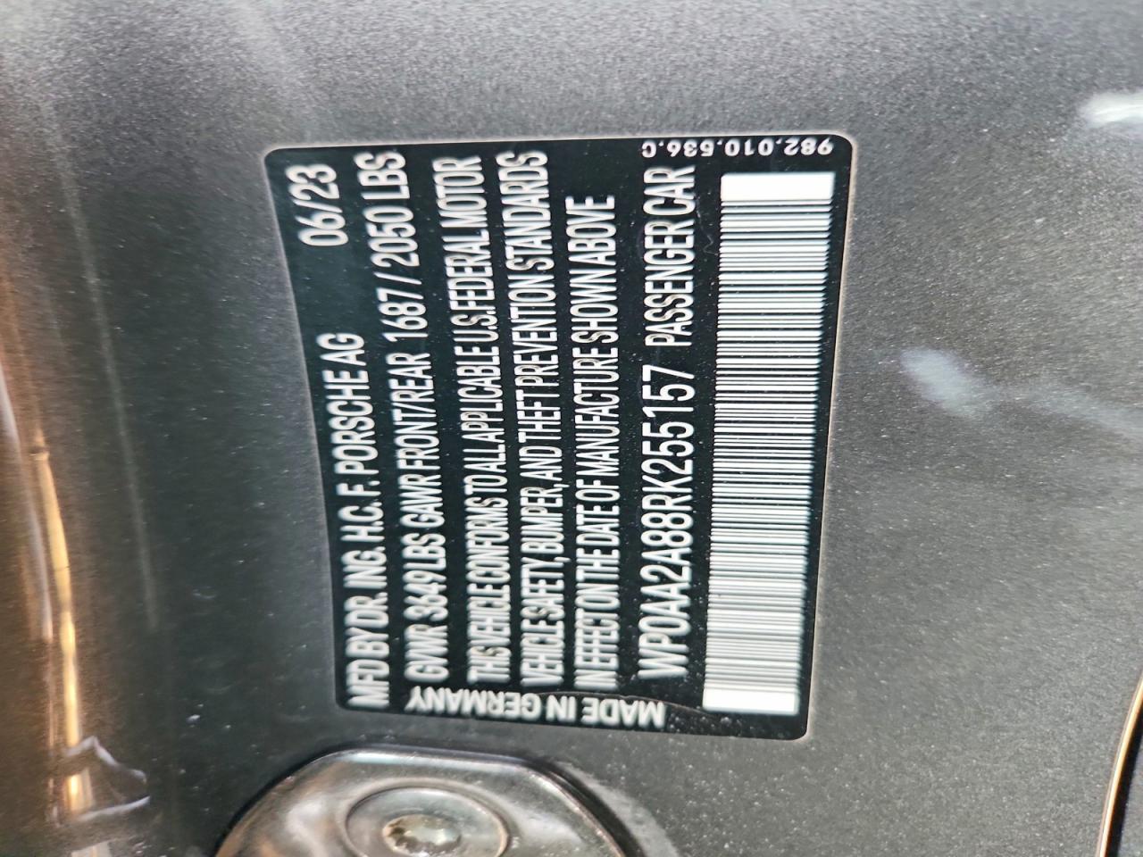 2024 Porsche Cayman Base