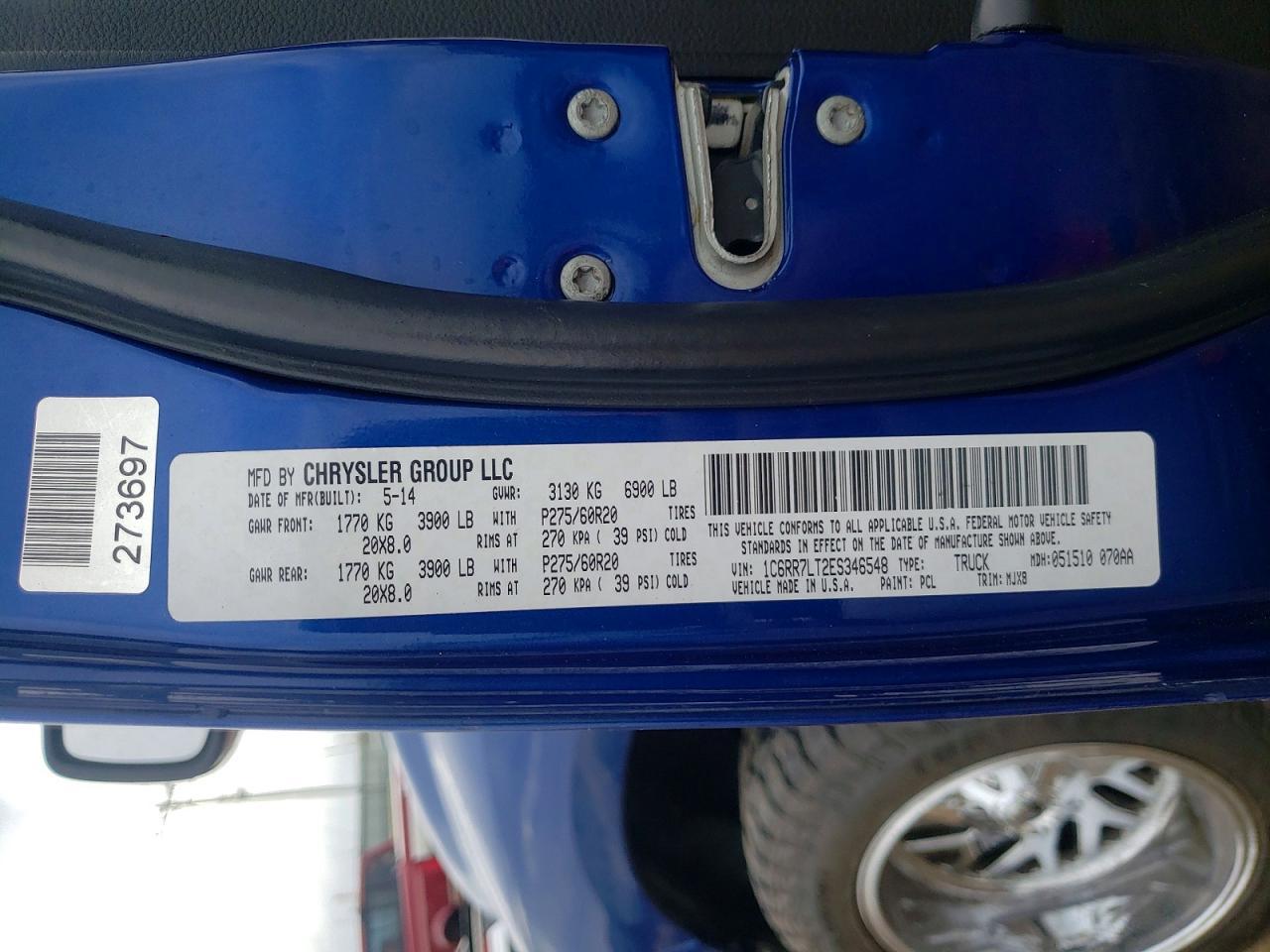 2014 Ram Trucks 1500 SLT