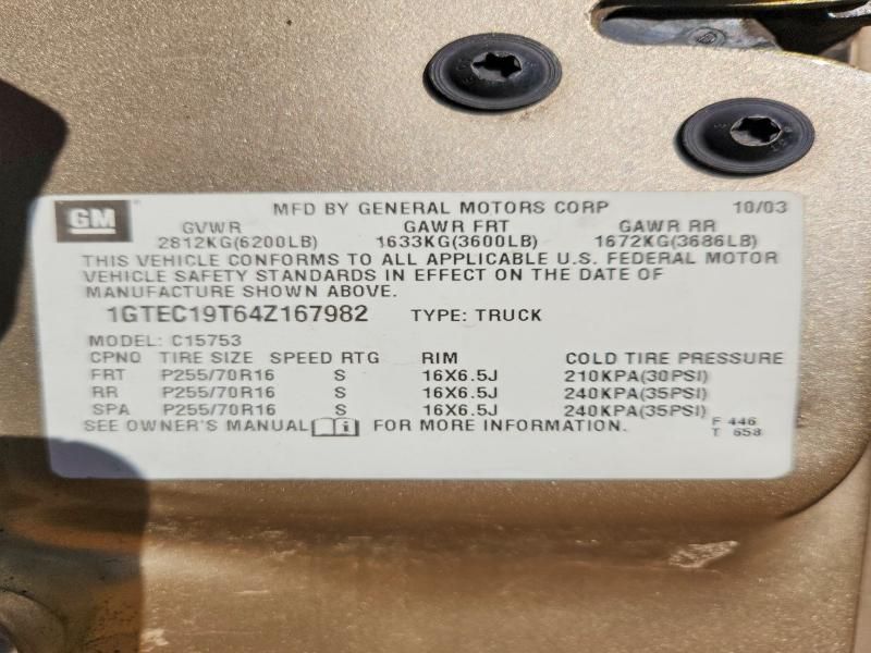 2004 GMC New Sierra C1500