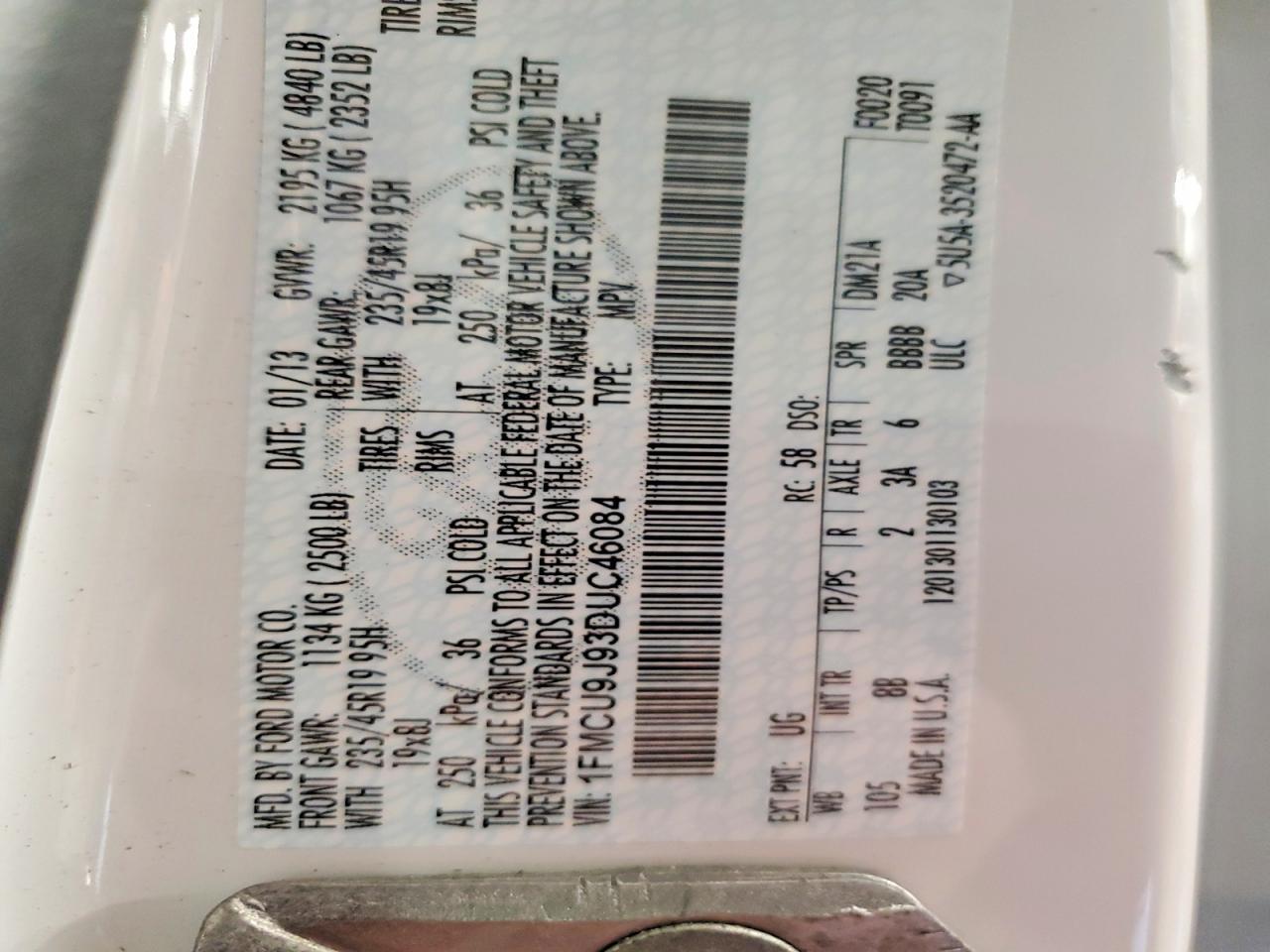 2013 Ford Escape Titanium