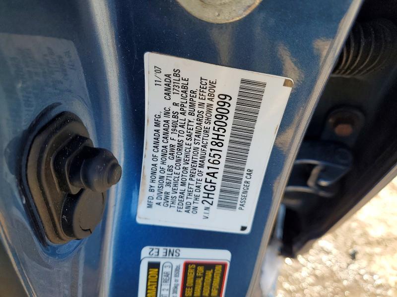 2008 Honda 2008 Hond Civic