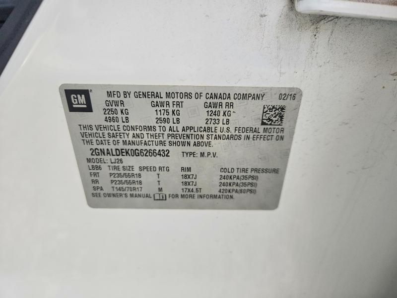 2016 Chevrolet Equinox ltz