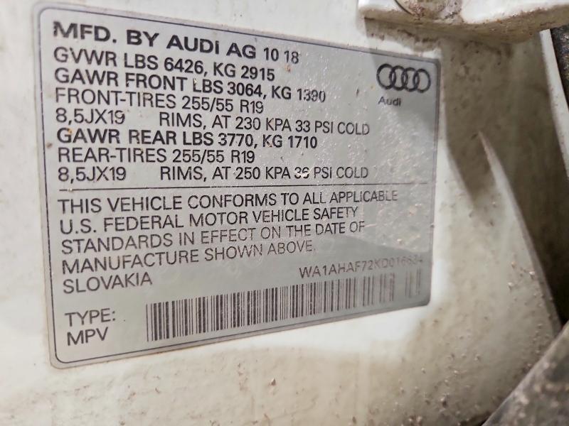 2019 Audi Q7 Premium