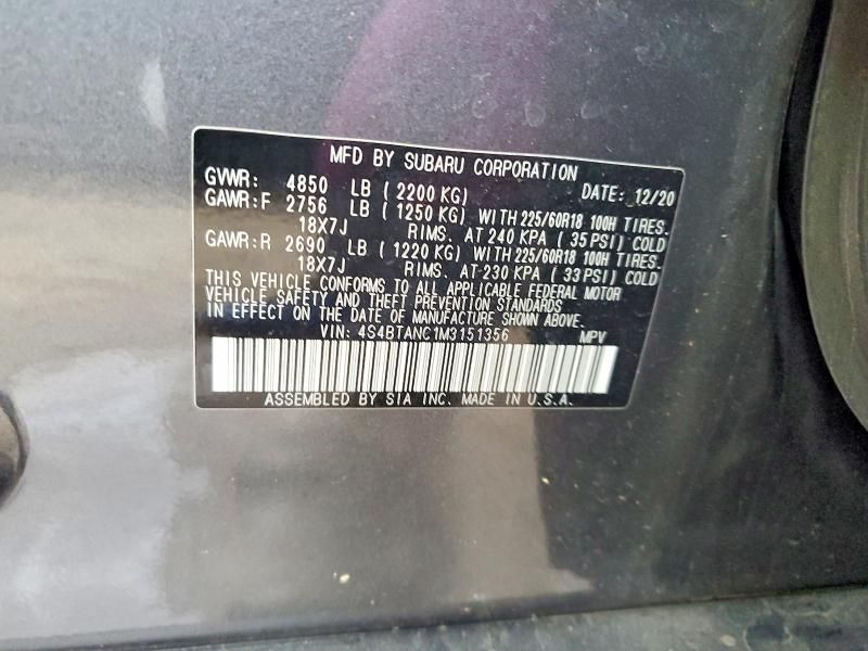 2021 Subaru Outback Limited