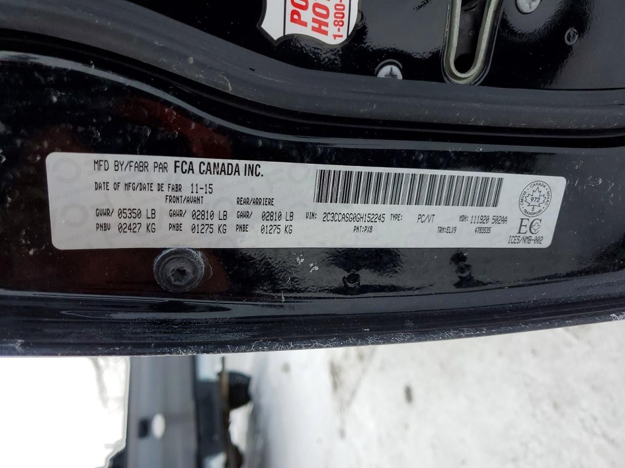 2016 Chrysler 300c Platinum