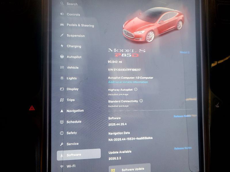 2015 Tesla Model s