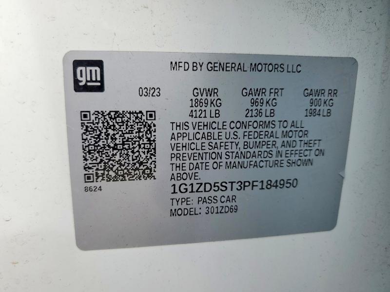 2023 Chevrolet Malibu lt