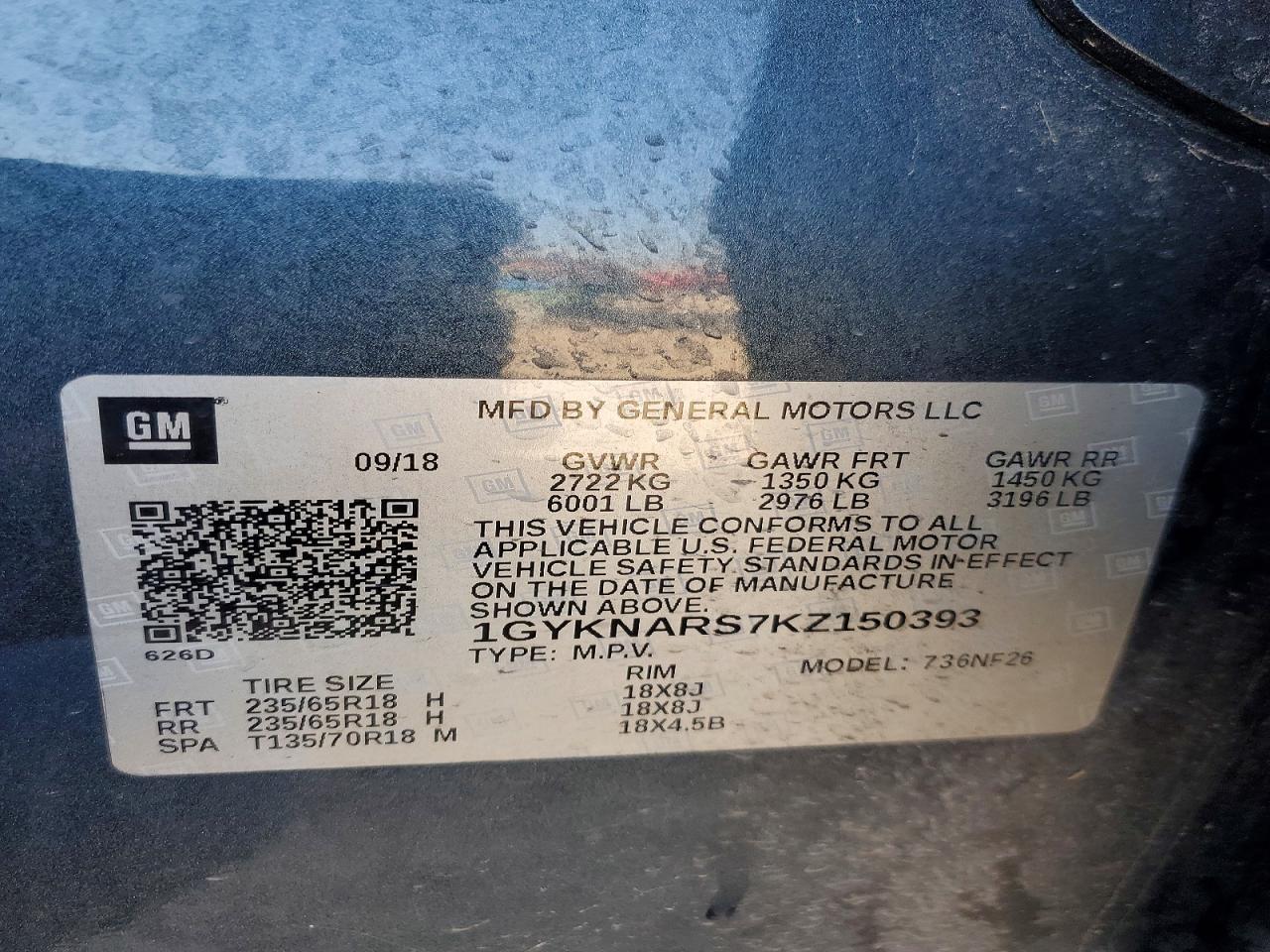 2019 Cadillac XT5