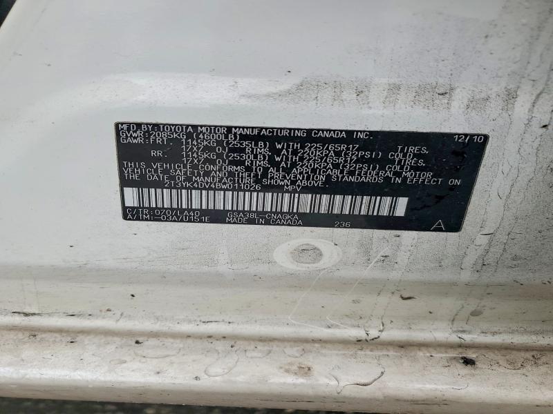 2011 Toyota Rav4 Limited