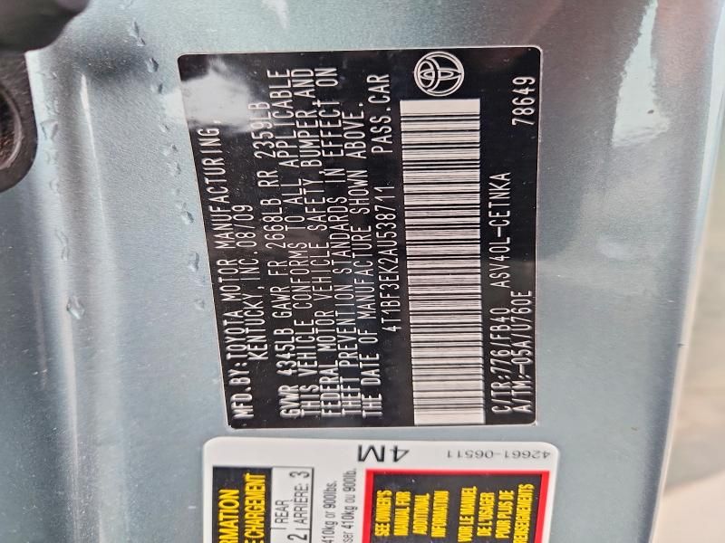 2010 Toyota Camry Base