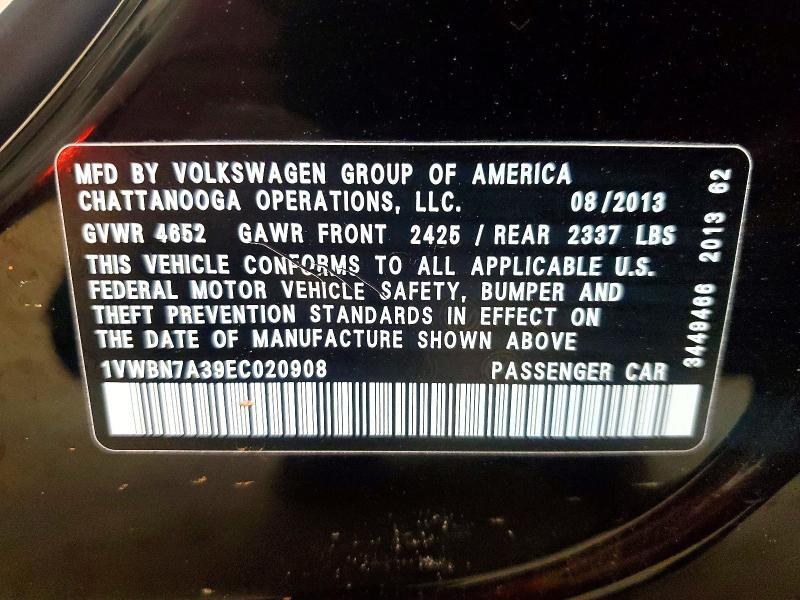 2014 Volkswagen Passat se