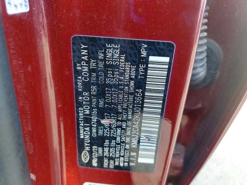 2019 Hyundai Tucson se