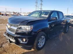 Salvage cars for sale from Copart Elgin, IL: 2017 Chevrolet Colorado lt