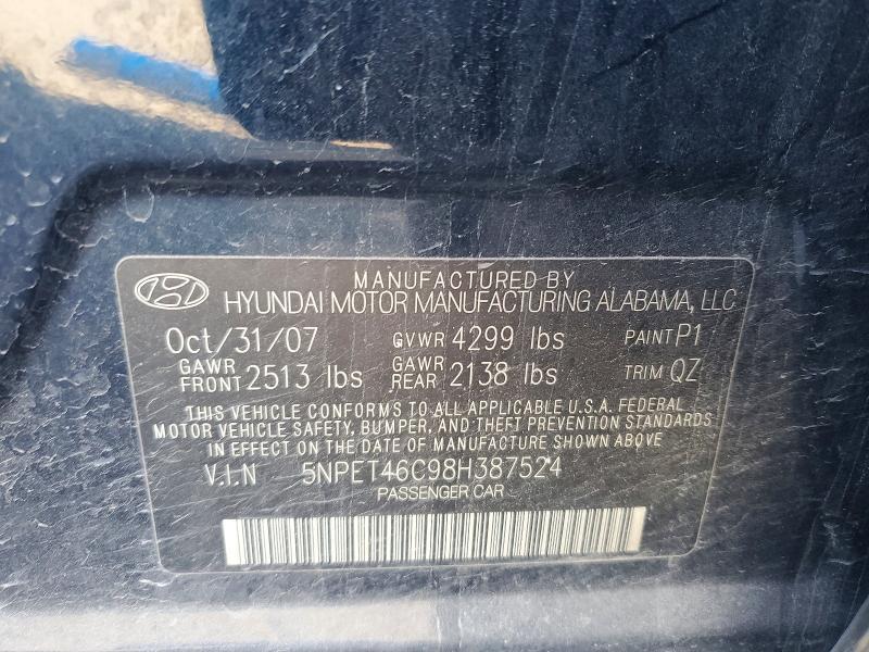 2008 Hyundai Sonata gls