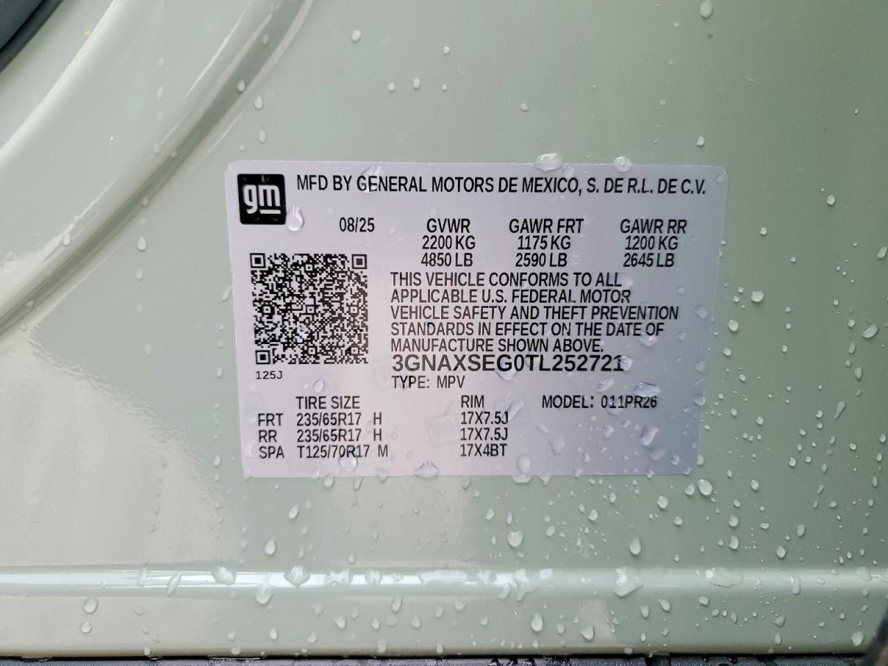 2026 Chevrolet Equinox Active