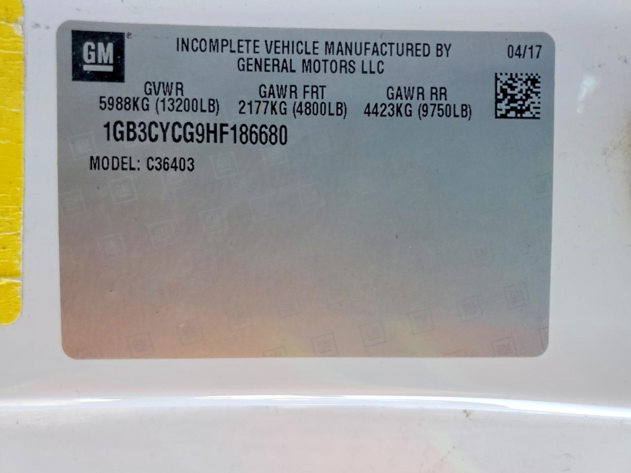 2017 Chevrolet Silverado C3500