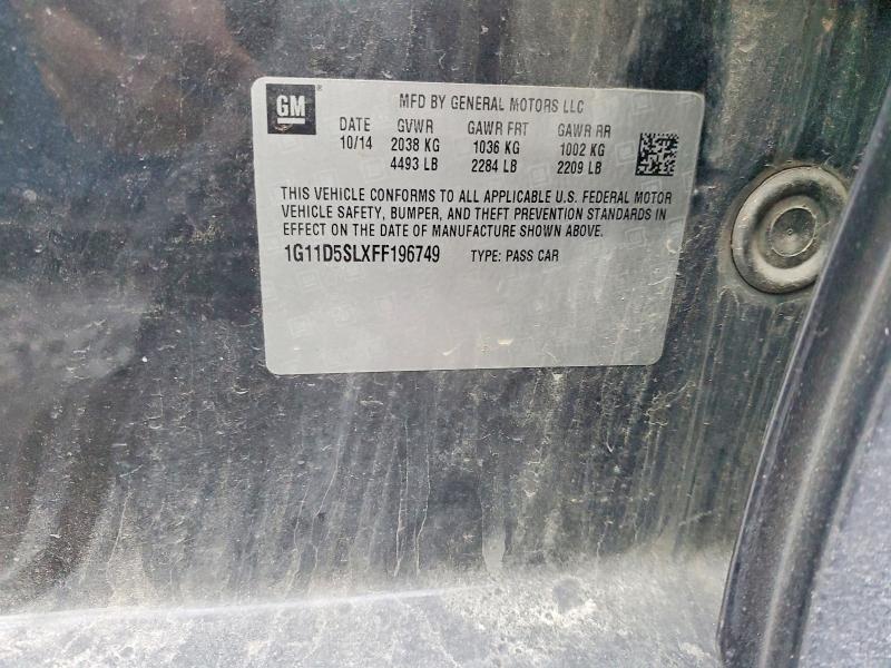 2015 Chevrolet Malibu 2LT