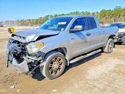 Salvage Trucks for sale at auction: 2014 Toyota Tundra Double Cab SR